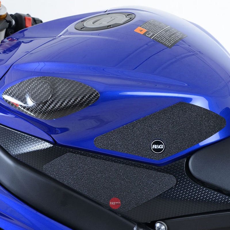 R&G Tank Traction Grip Yamaha YZF-R6 12-16 Clear