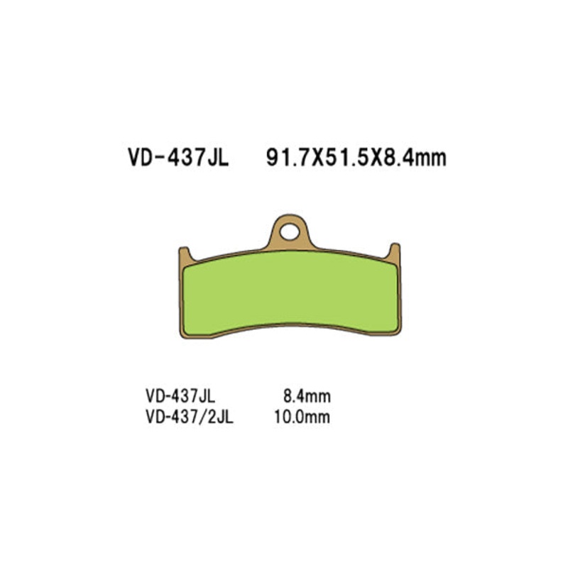 Vesrah disc pads VD437JL [A]