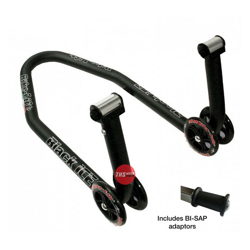 Bike Lift Front Stand Black Ice (Includes Bl Bi-Sap Adapters)