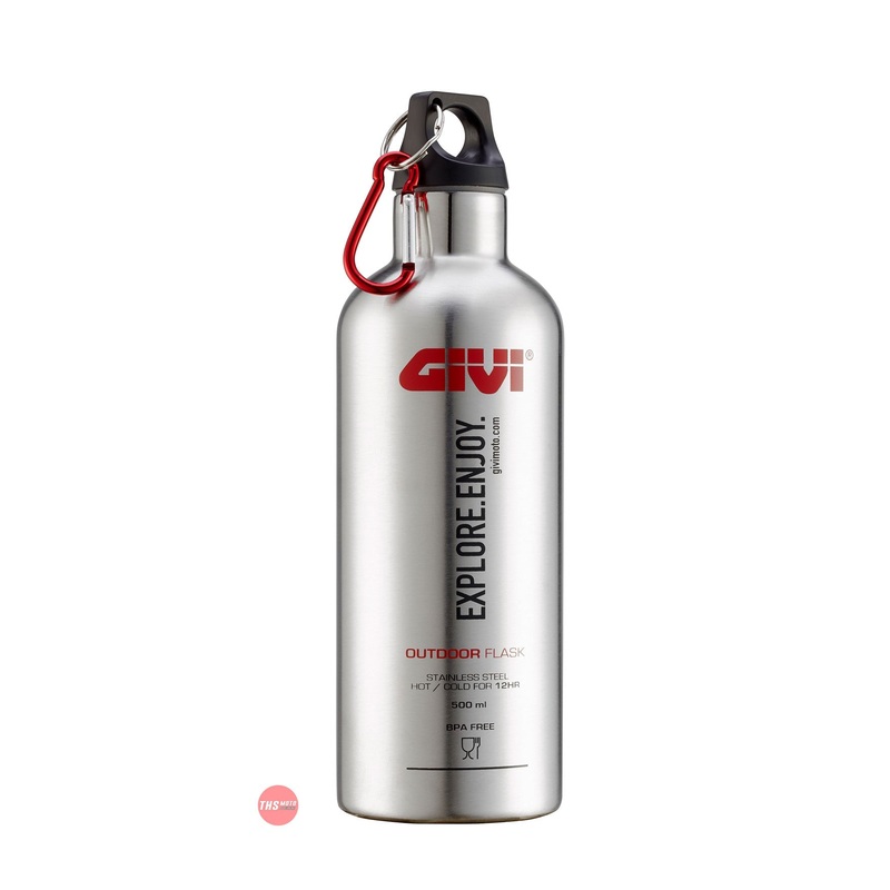 Givi Stainless Steel Thermal Flask 500ml STF500S