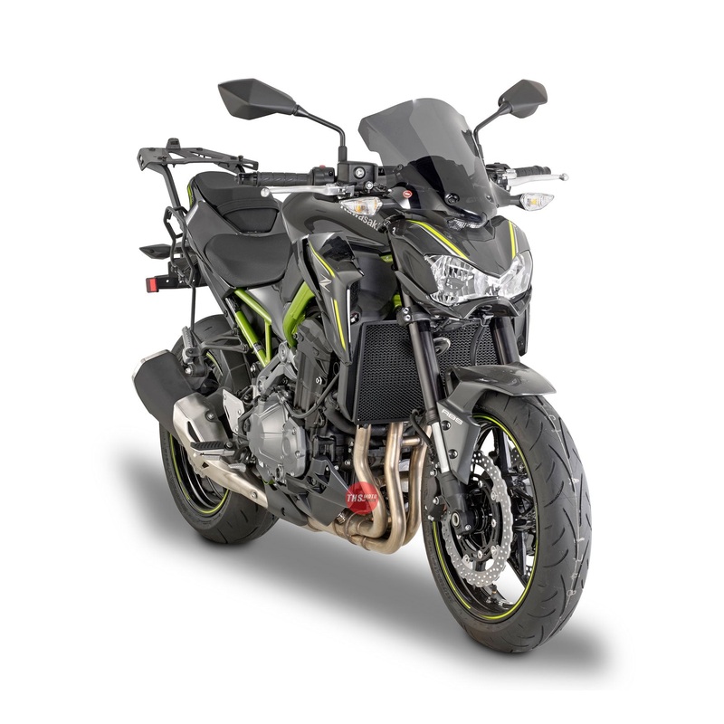 Givi Screen Kawasaki Z900 '17-> Smoked (includes Kit) A4118