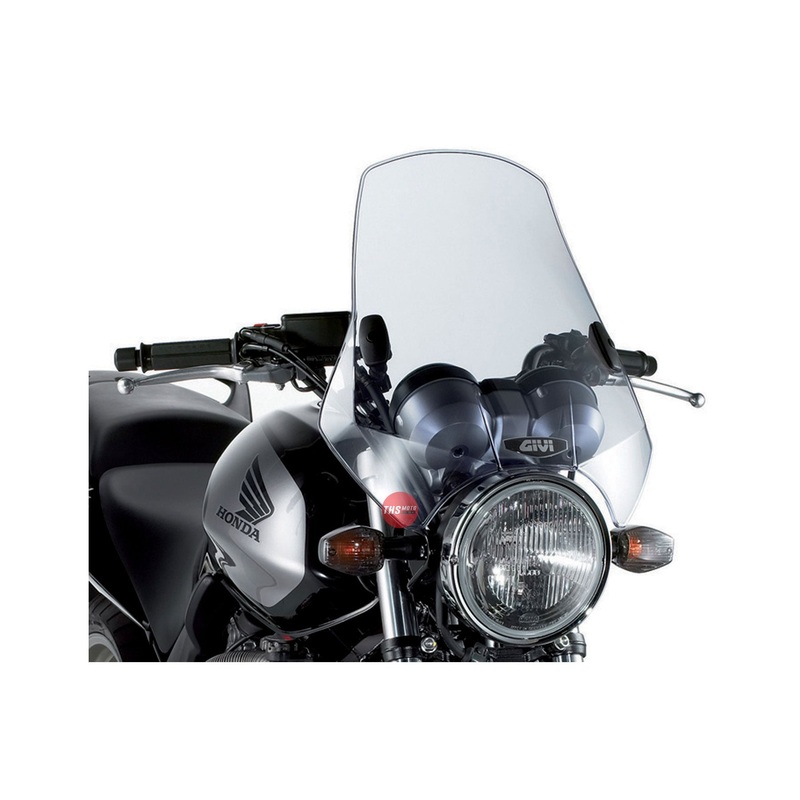 Givi Screen Universal Smoked 42.5x42cm A660 (inc Fitting Kit)