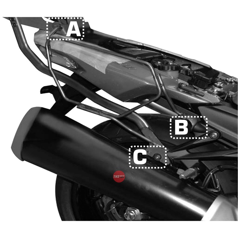 Givi Side Rack Easylock Kawasaki ZZR1400 '12-