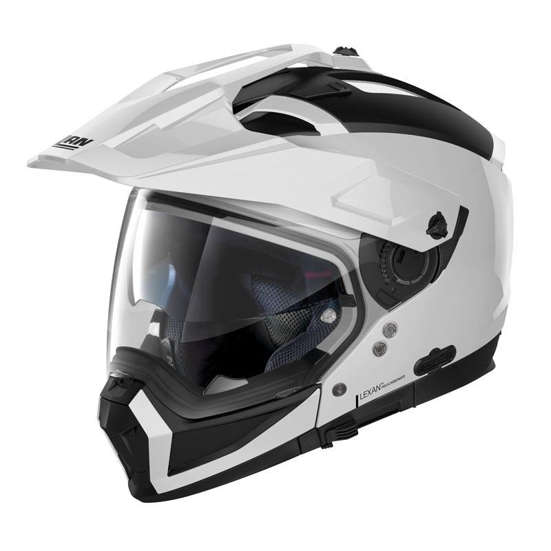 Nolan N70-2 X Adventure Helmet White Size Medium 58cm