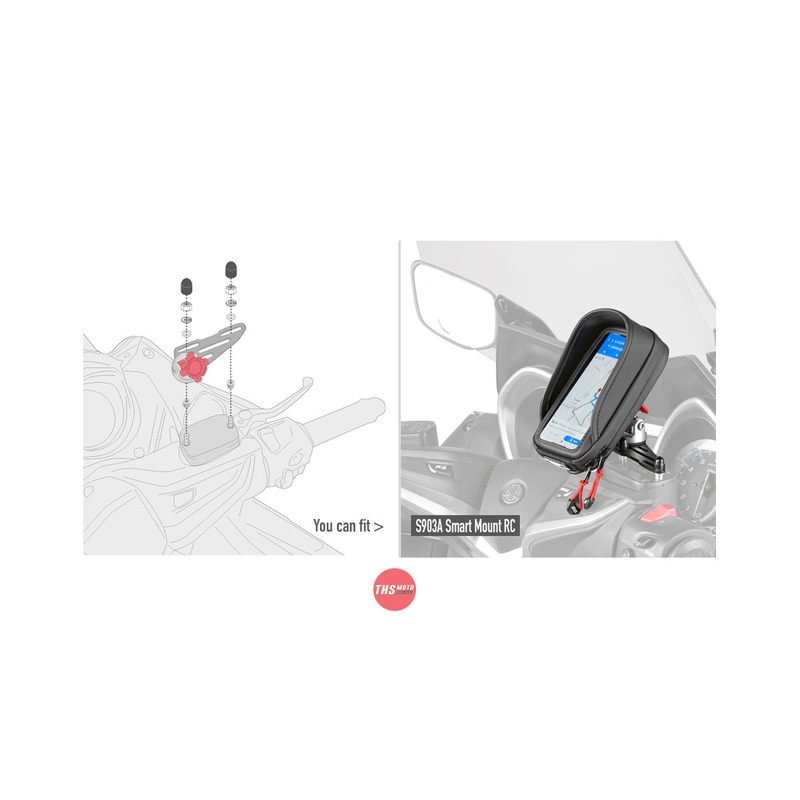 Givi 01 Kit To Fit S903A Smart Mount Rc Various Models Check Fitment