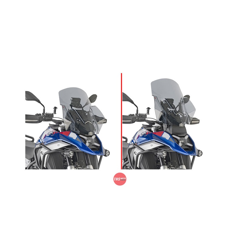 Givi Screen Bmw R 1300 Gs '24-> Smoked 54.5X49cm 20.5cm Taller No Radar