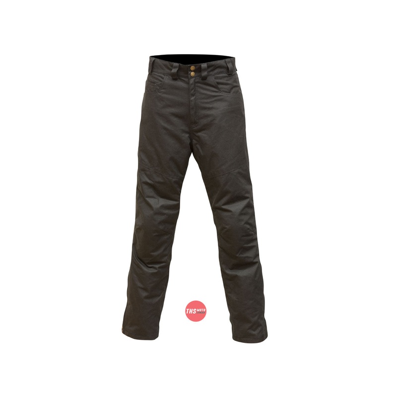 Merlin Hulme Wax Cotton Trousers Brown Small