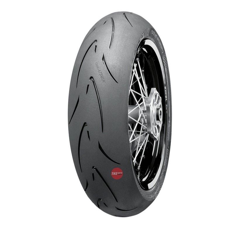 Continental Conti Attack Sm Evo 150/60-17 R 66H Tubeless Supermoto Rear Tyre