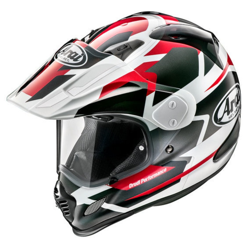 Arai XD-4 DEPARTURE Red Adventure Helmet Size Small 55cm 56cm
