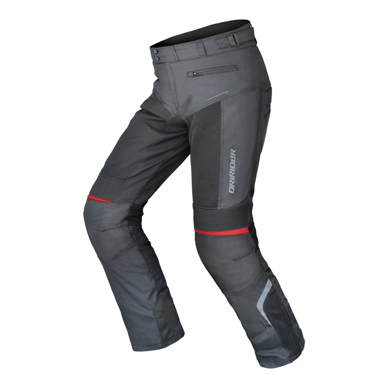 Dririder Air-ride 2 Vented - Black Road Pants Size Large