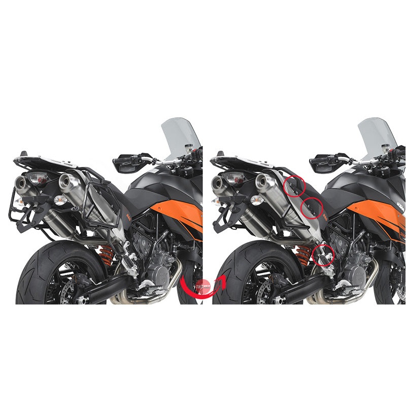 Givi Rapid Rack Monokey/retro-fit Ktm 990 Smt -  PLR750
